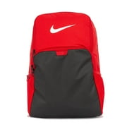 Nike Brasilia Unisex Extra Large Polyester Backpack with Ventilated Pocket, Red